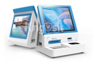 悦访客17寸双屏智能访客机